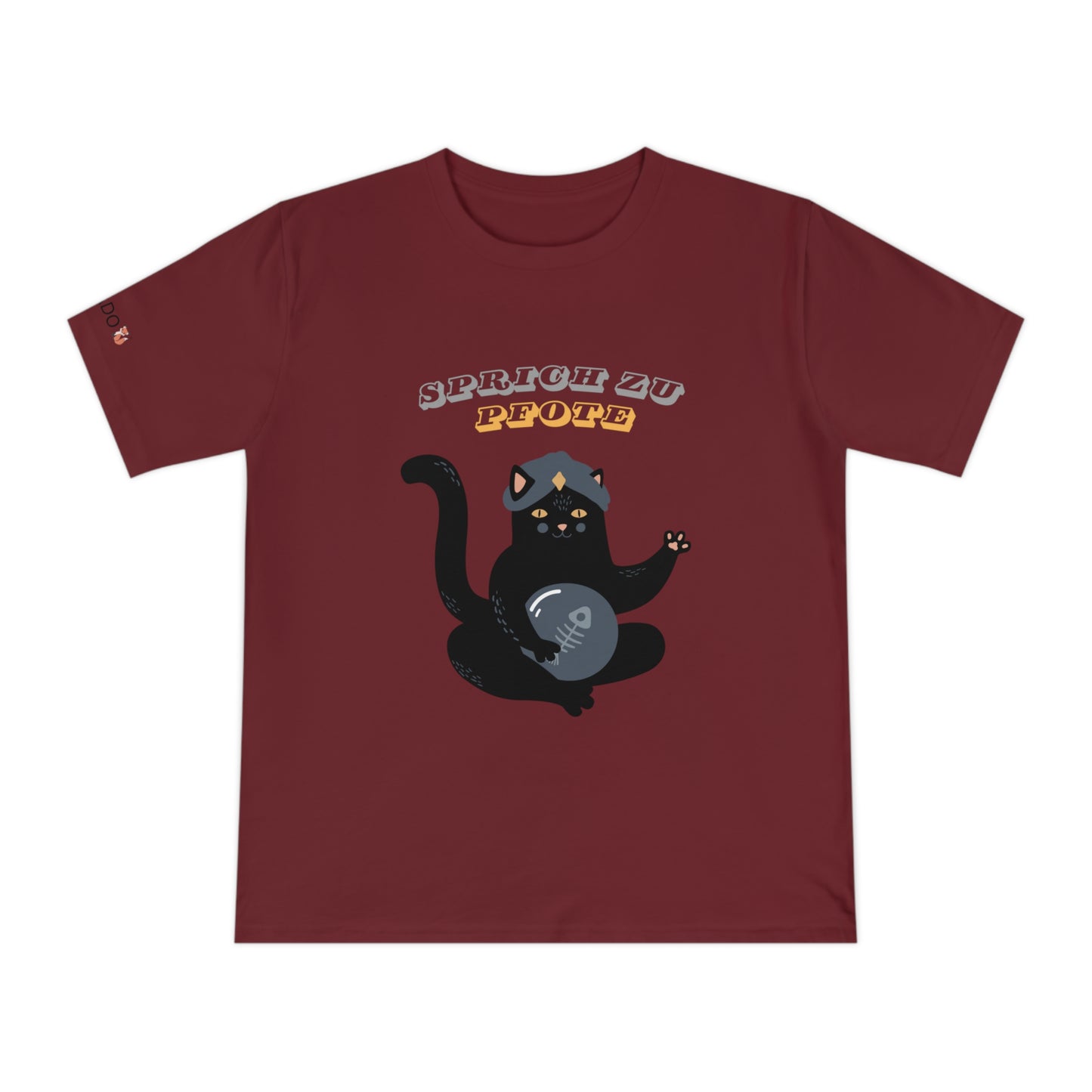 PETRADO Unisex Jersey T-Shirt "Wahrsager Katze"