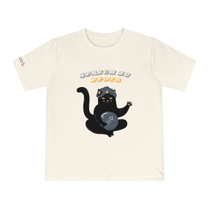 PETRADO Unisex Jersey T-Shirt "Wahrsager Katze"