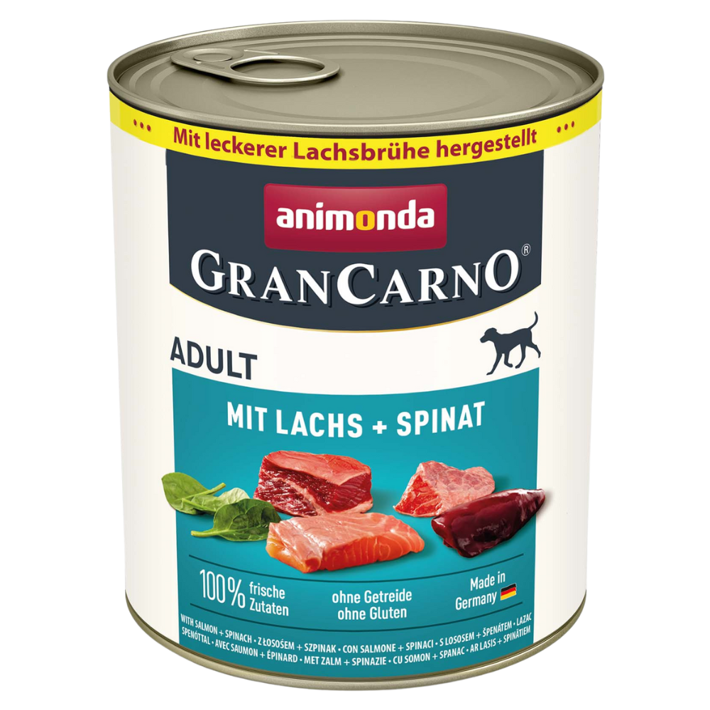 Animonda GranCarno Adult mit Lachs + Spinat