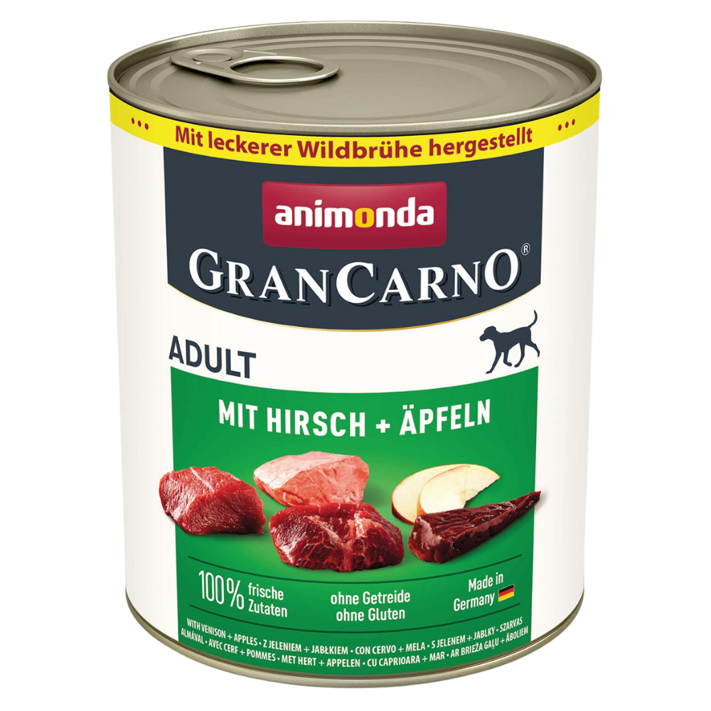 Animonda GranCarno Adult mit Hirsch + Äpfeln