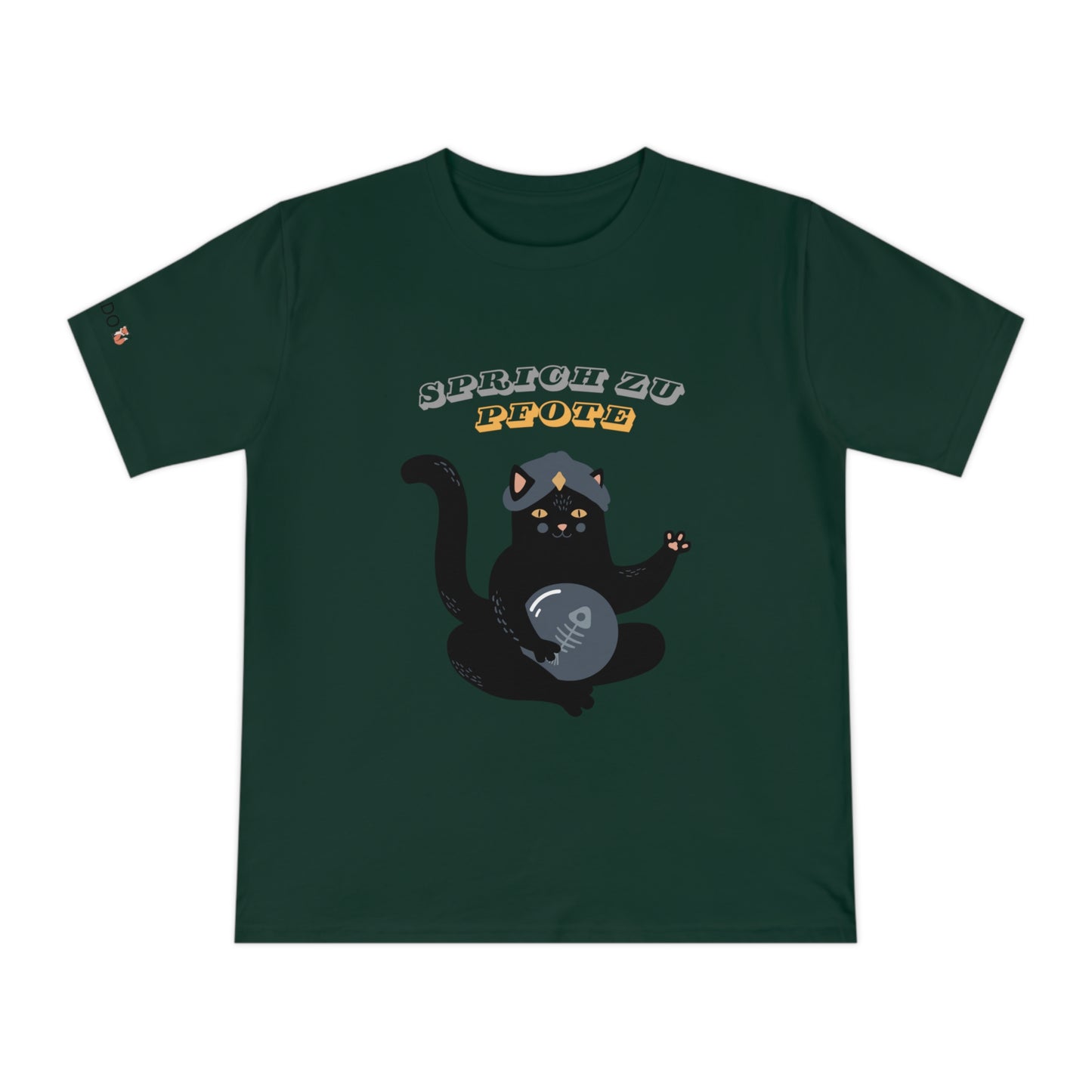 PETRADO Unisex Jersey T-Shirt "Wahrsager Katze"