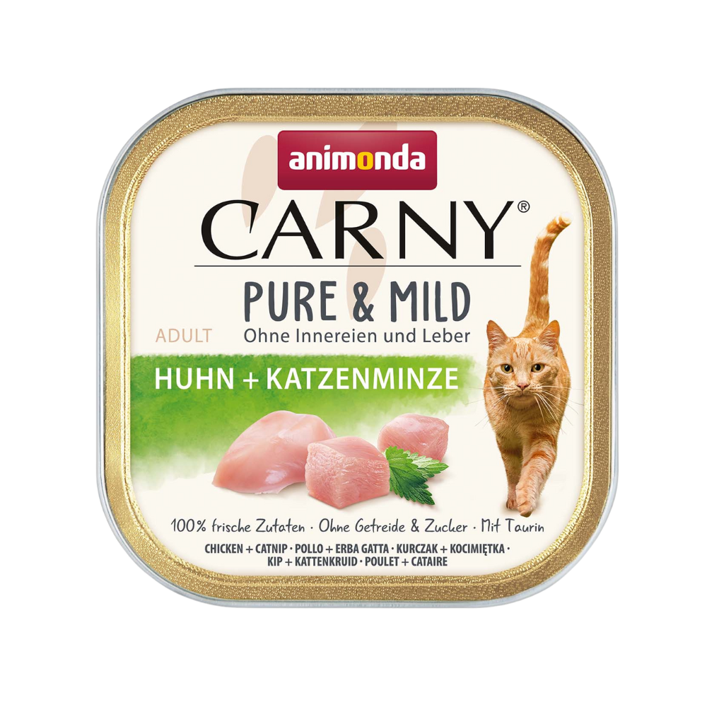 Animonda Carny Adult Pure & Mild Huhn + Katzenminze