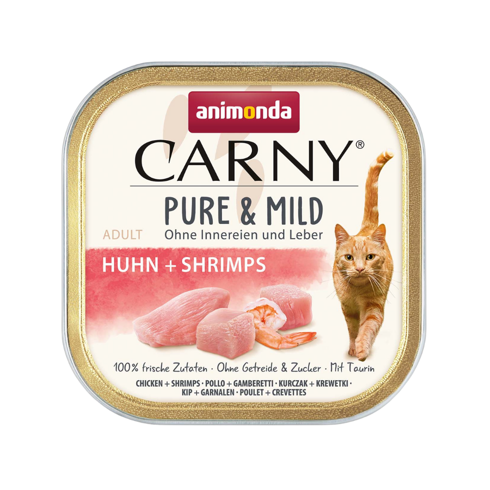 Animonda Carny Adult Pure & Mild Huhn + Shrimps