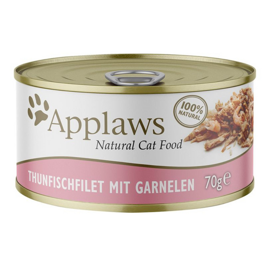 Applaws Cat Nassfutter Thunfischfilet mit Garnelen