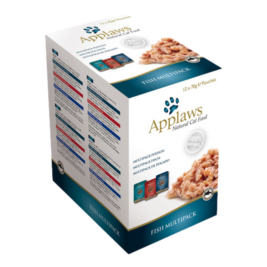 Applaws Cat Multipack mit Fisch 12x70 g