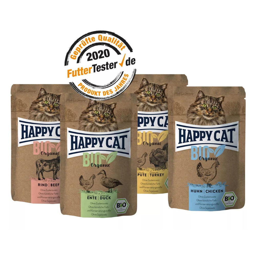 Happy Cat Bio Pouch Mixpaket