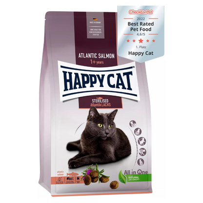 Happy Cat Sterilised Adult Atlantik-Lachs