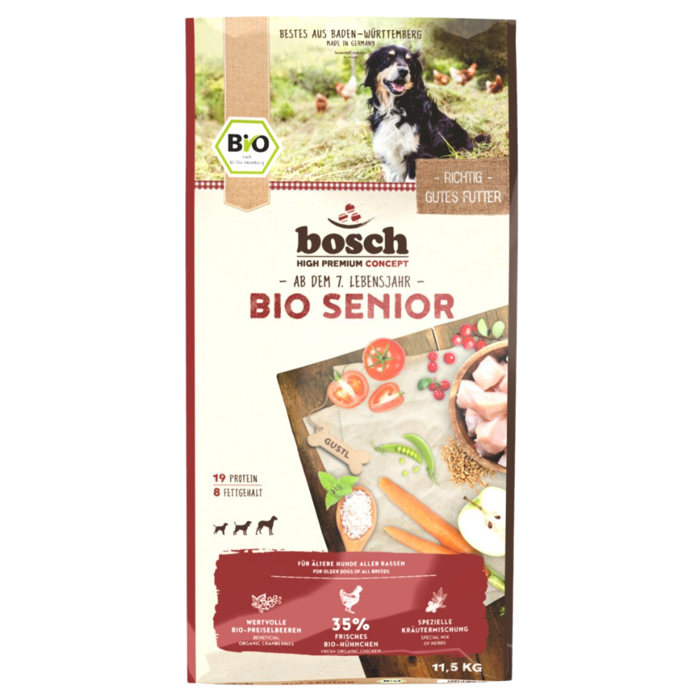 bosch Bio Senior Hühnchen & Preiselbeere