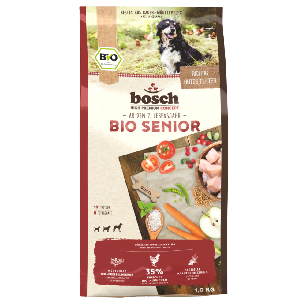 bosch Bio Senior Hühnchen & Preiselbeere