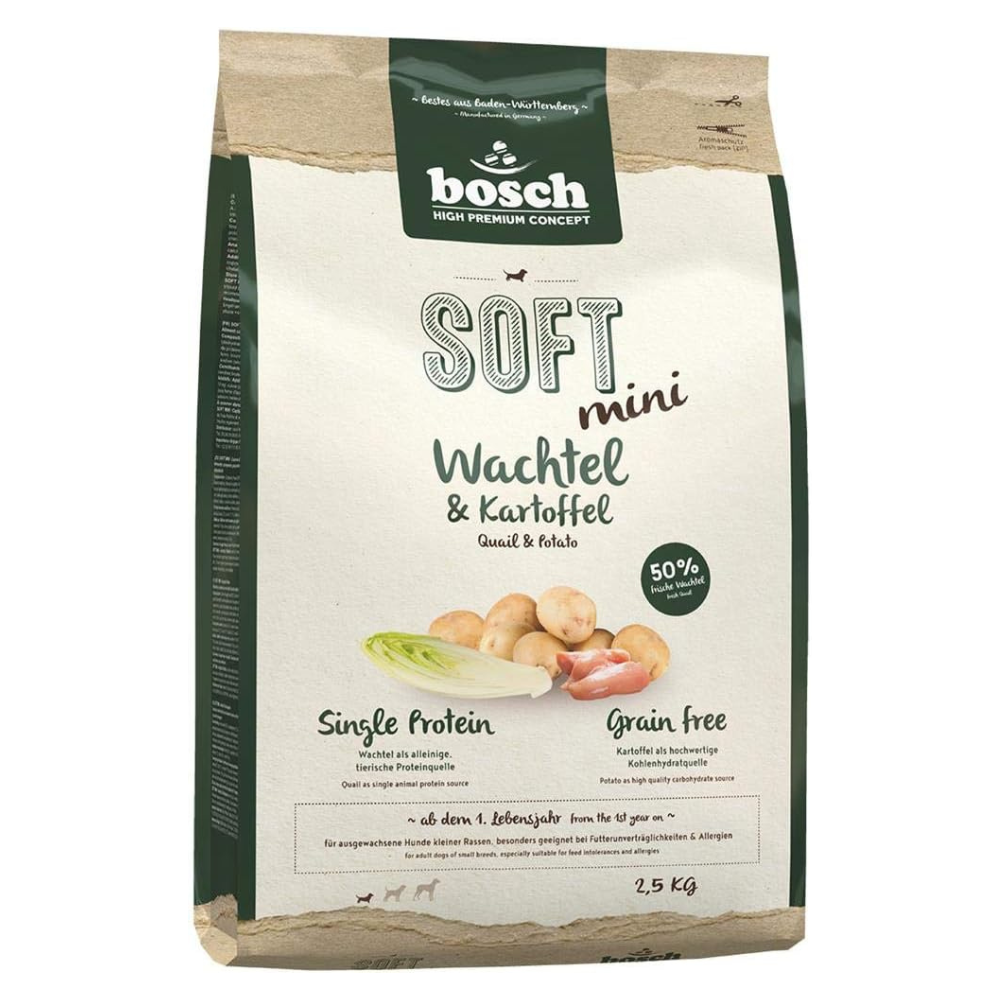 bosch HPC Soft / Plus Mini Wachtel & Kartoffel