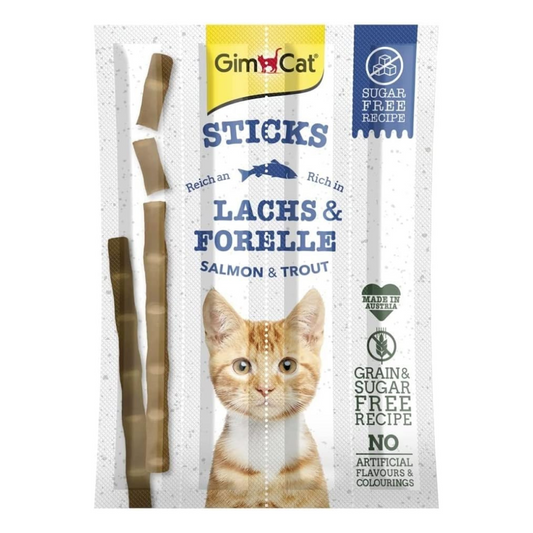 GimCat Sticks Lachs & Forelle 4 Stück