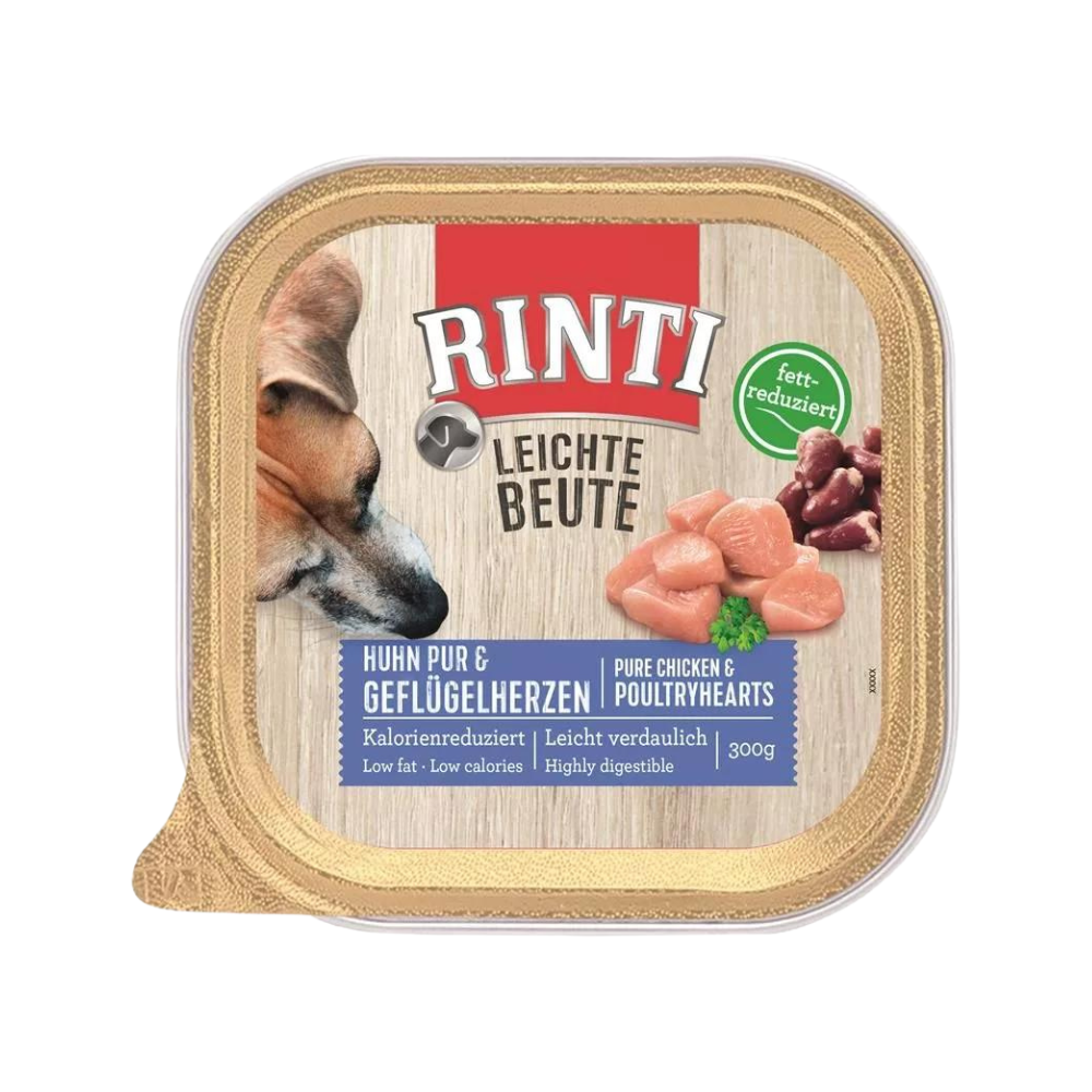 Rinti Schale Leichte Beute Huhn Pur & Geflügelherzen