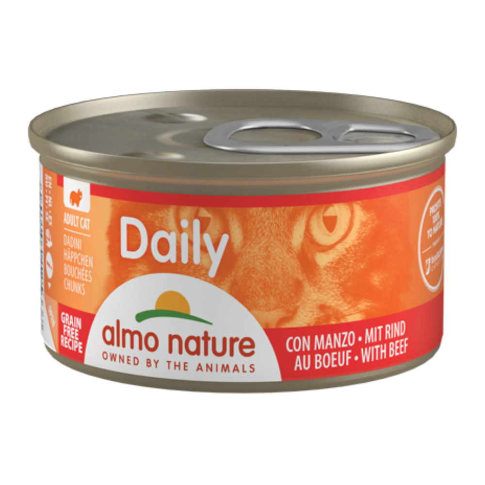 Almo Nature Daily Häppchen mit Rind