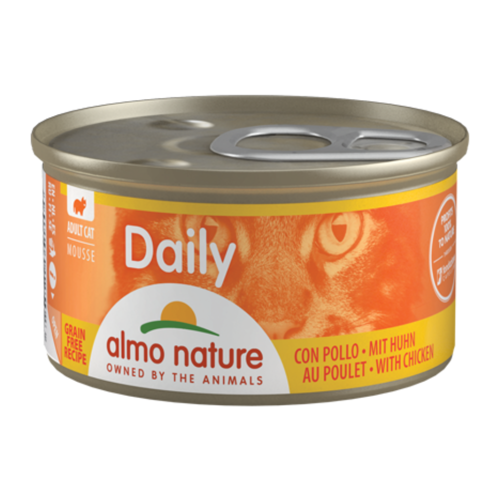 Almo Nature Daily Mousse mit Huhn