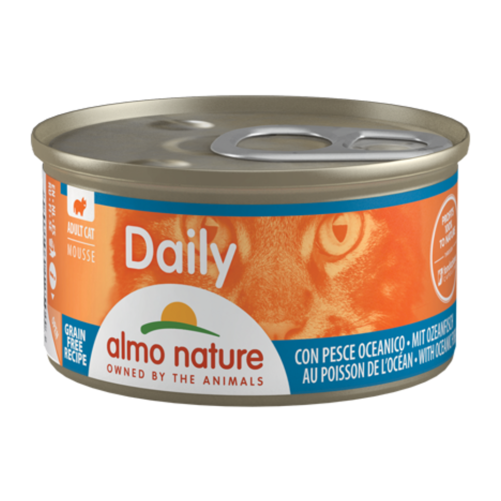 Almo Nature Dagelijkse Mousse met zeevis