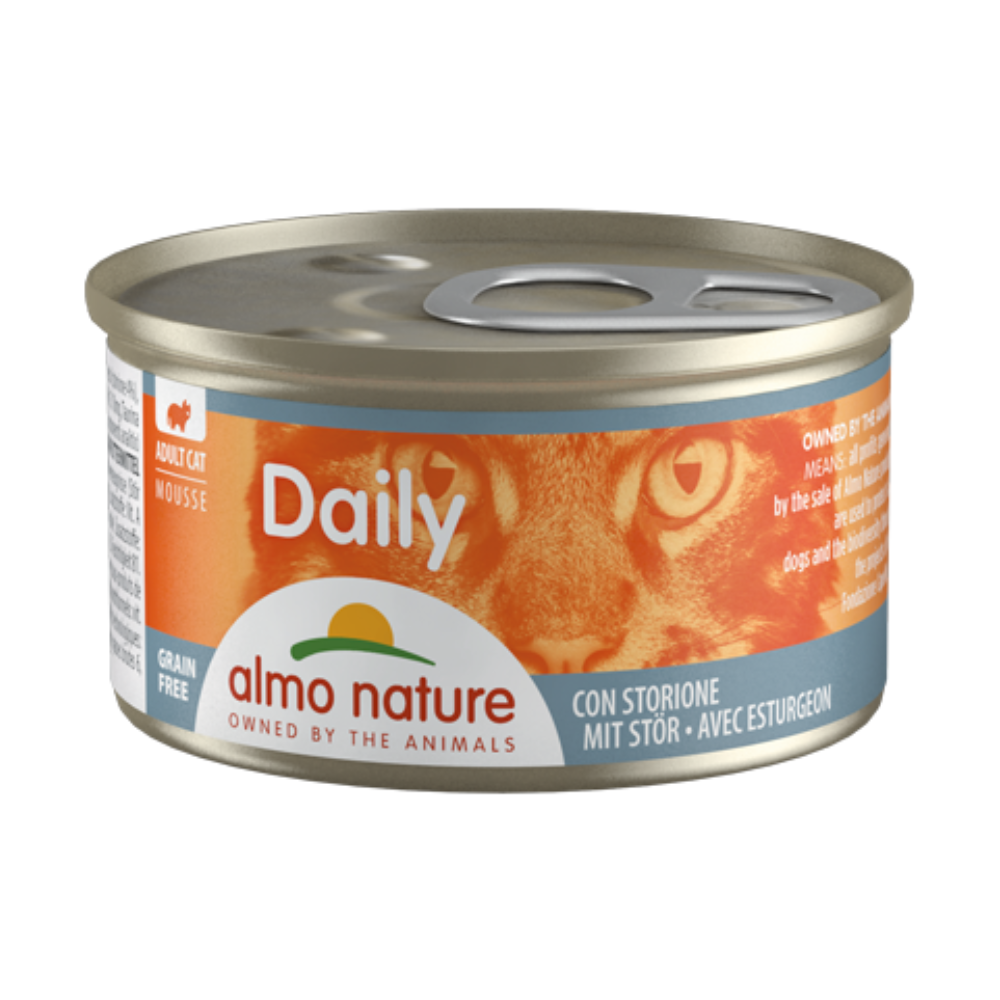 Almo Nature Daily Mousse mit Stör