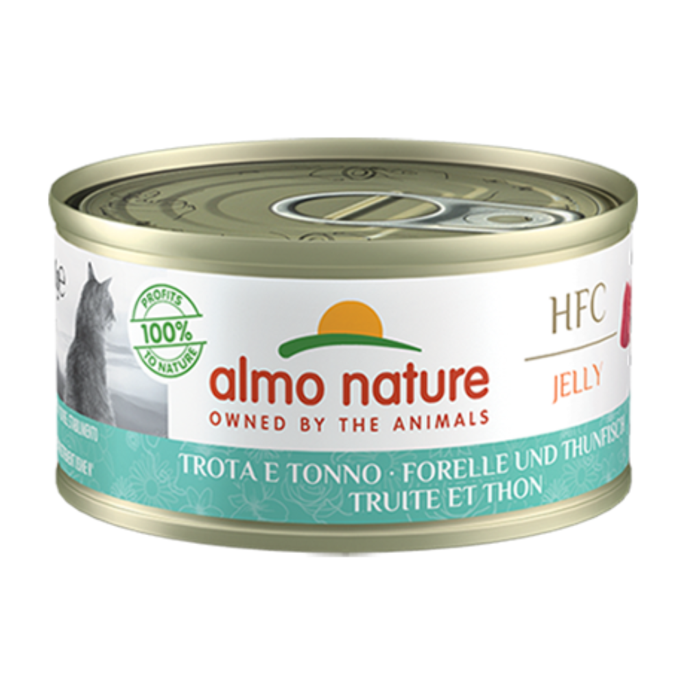 Almo Nature HFC Jelly Forelle mit Thunfisch