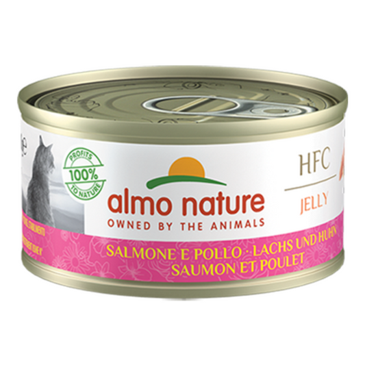 Almo Nature HFC Jelly Lachs mit Huhn