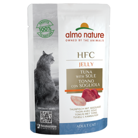 Almo Nature HFC Jelly Thunfisch mit Seezunge