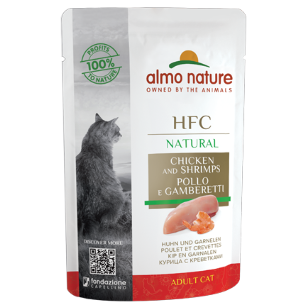 Almo Nature HFC Natural Huhn mit Garnelen