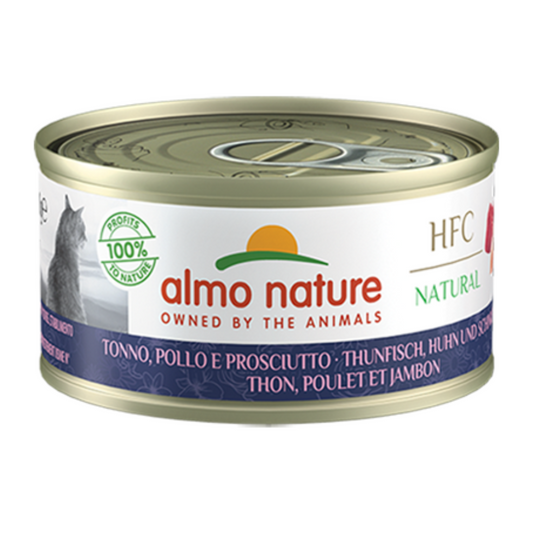 Almo Nature HFC Thunfisch, Huhn und Schinken