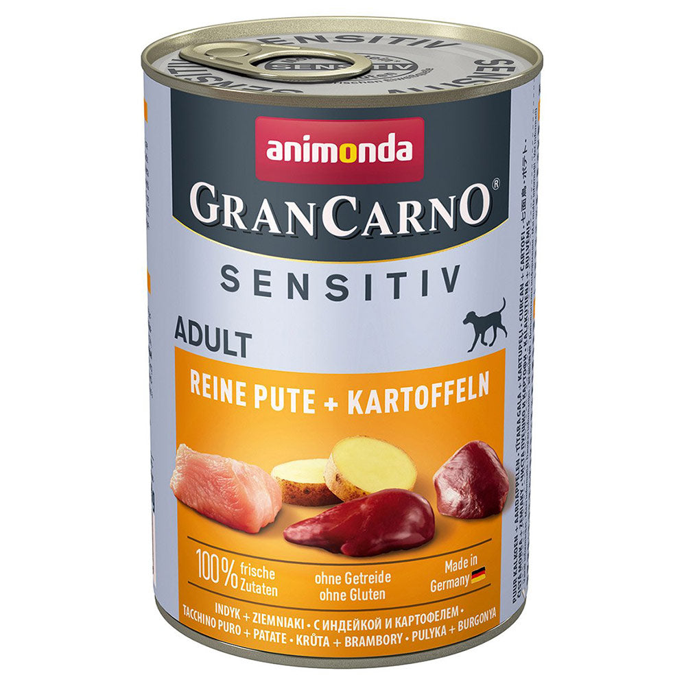 Animonda GranCarno Adult Sensitive reine Pute + Kartoffeln