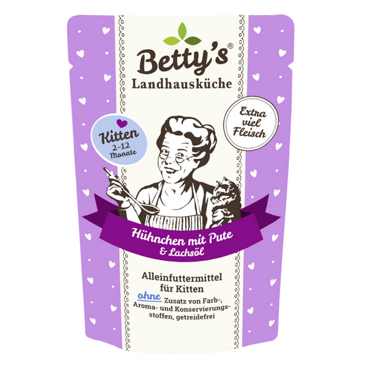 Betty`s Landhausküche Kitten Hühnchen mit Pute