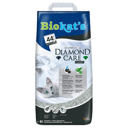 Biokat’s Diamond Care Classic 8 Liter - Verpackung Vorderseite - petrado.de