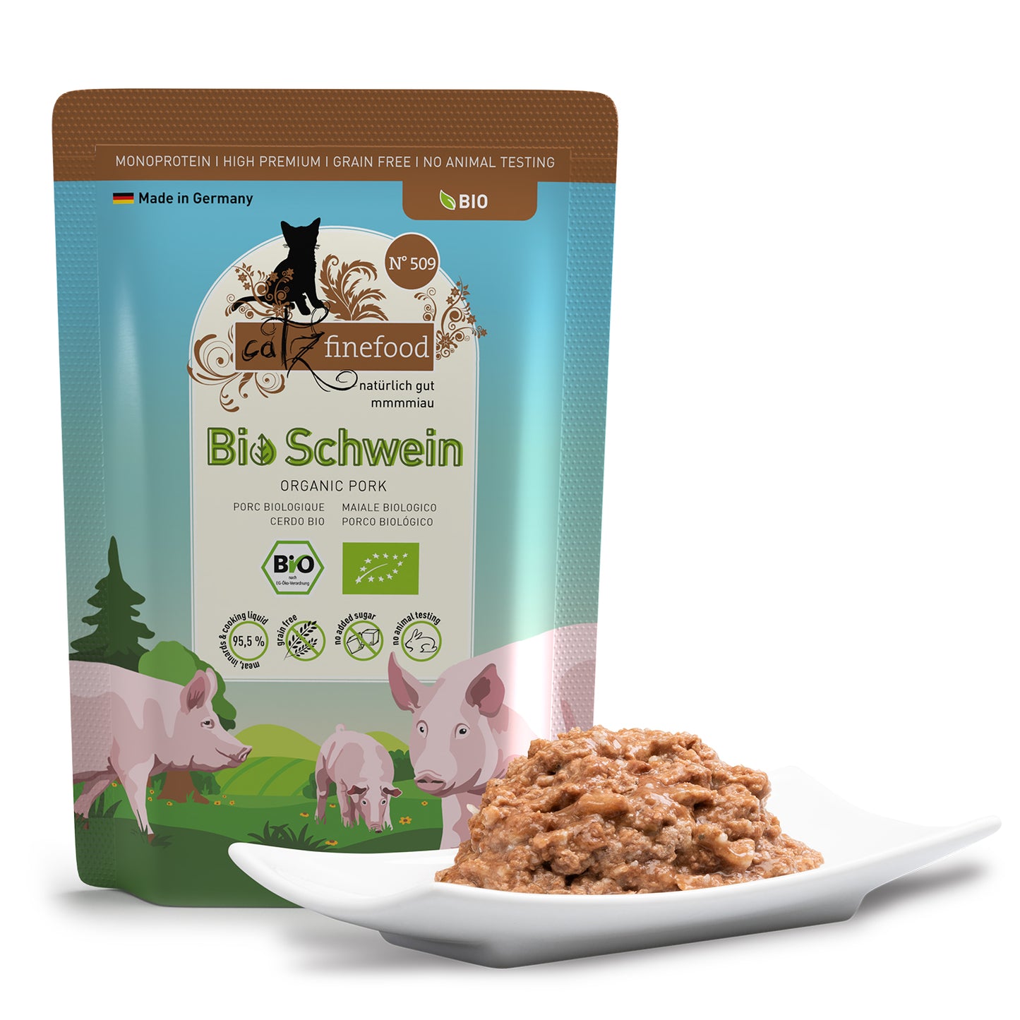 Catz finefood Bio No. 509 Schwein