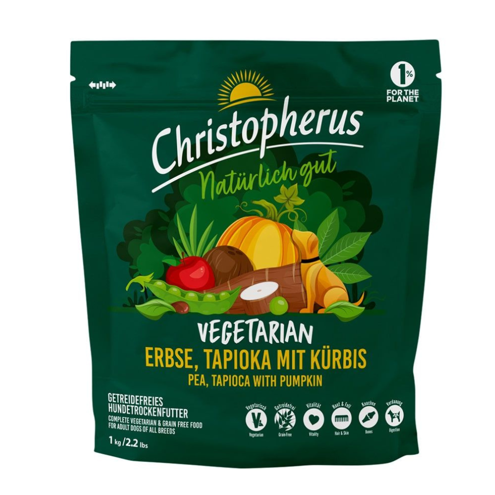 Christopherus - Vegetarian Erbse, Tapioka mit Kürbis