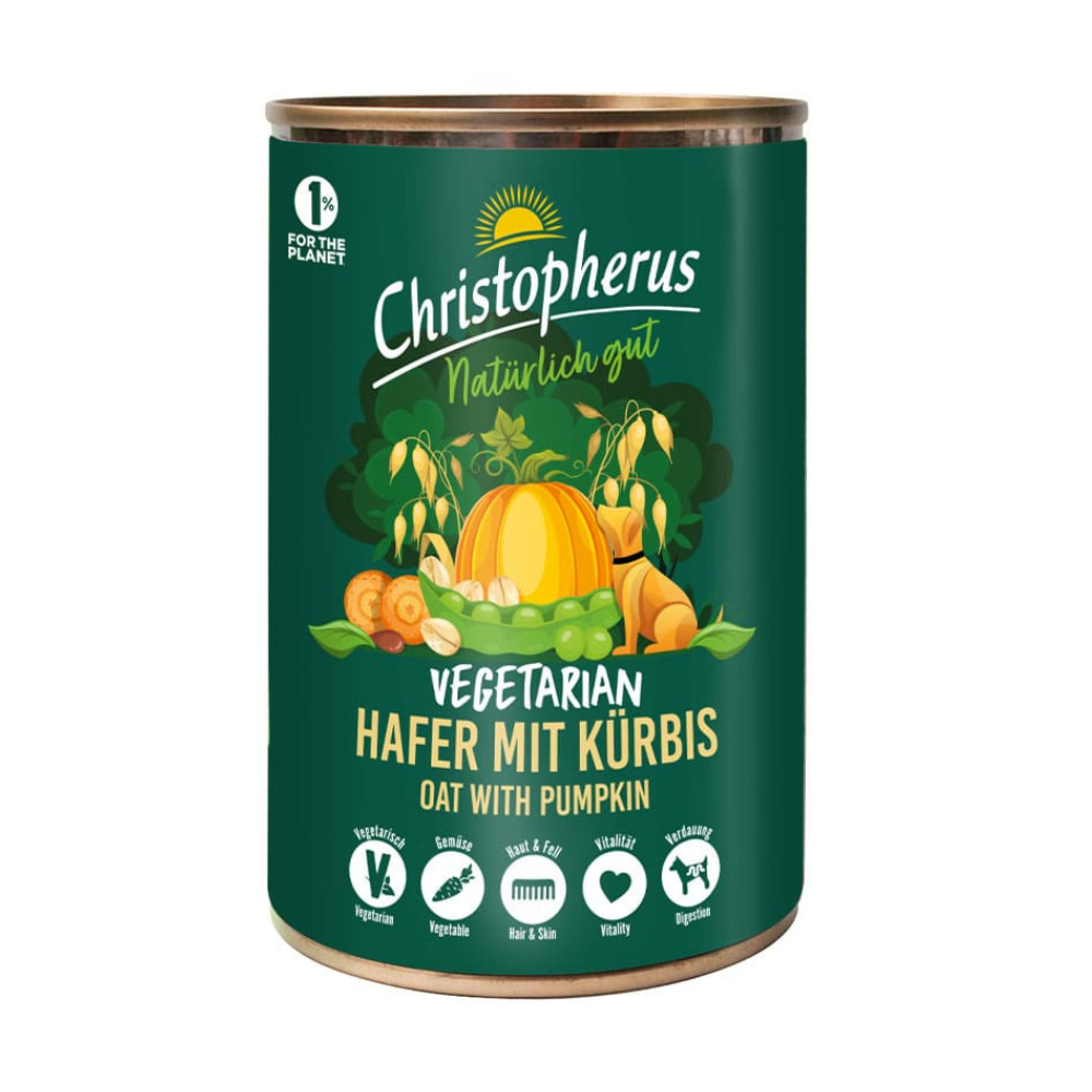 Christopherus Vegetarian - Hafer mit Kürbis