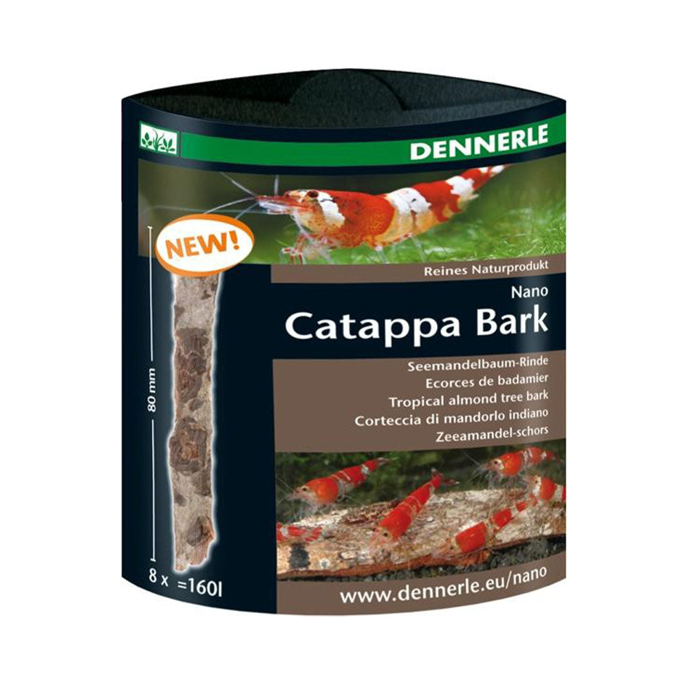 Dennerle Nano Catappa Bark 8 Stück - Verpackung Vorderseite - petrado.de