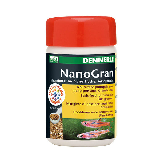 Dennerle Nano Gran 100 ml -Hauptfutter für Nano Fische - Feingranulat - petrado.de