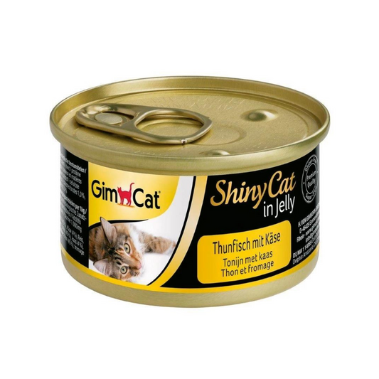 GimCat ShinyCat in Jelly Thunfisch mit Käse