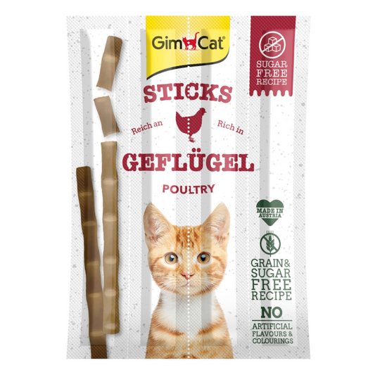 GimCat Sticks Geflügel 4 Stück