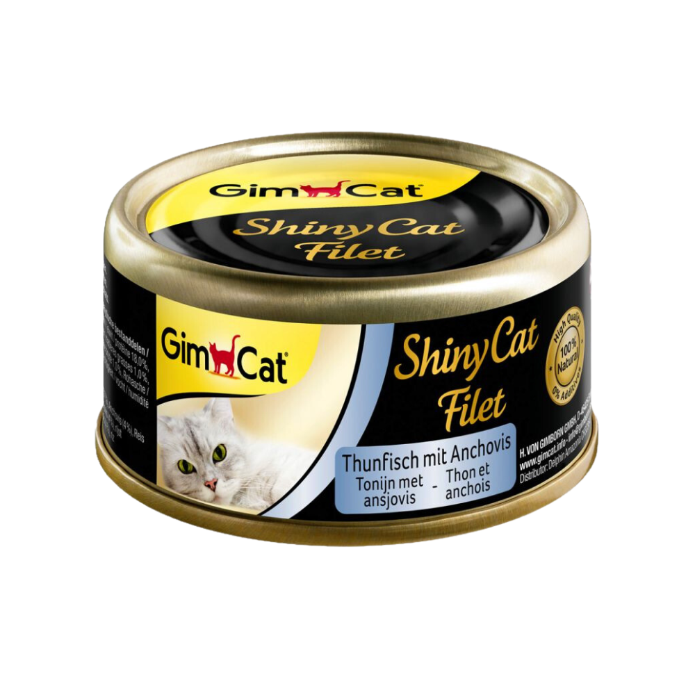 GimCat ShinyCat Filet Thunfisch mit Anchovis