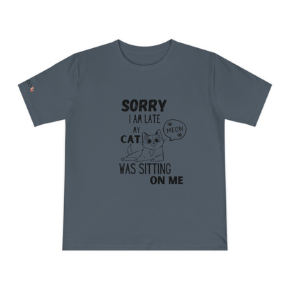 PETRADO Unisex Jersey T-Shirt "Cat sitting"