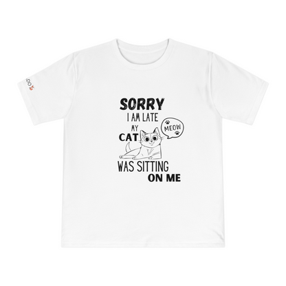 PETRADO Unisex Jersey T-Shirt "Cat sitting"