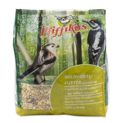 Pfiffikus Wildvogelfutter schalenlos