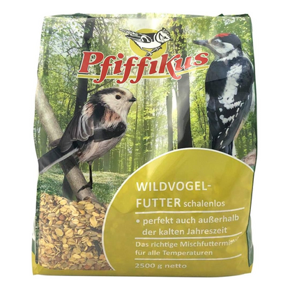 Pfiffikus Wildvogelfutter schalenlos