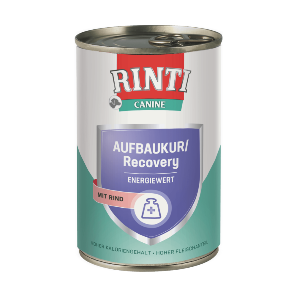 Rinti Canine Aufbaukur Recovery mit Rind