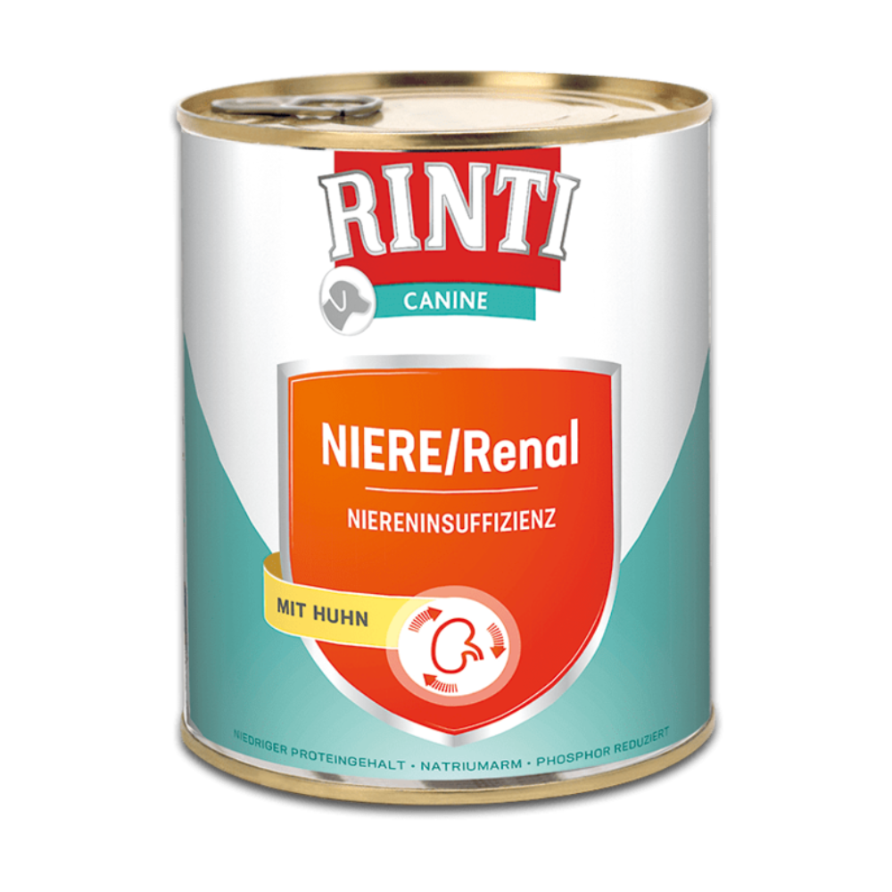 Rinti Canine Niere Renal mit Huhn