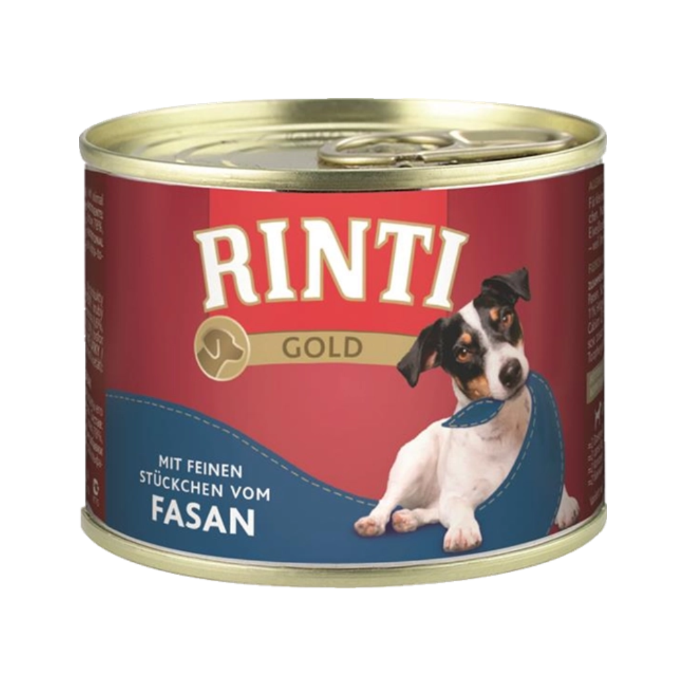 Rinti Dose Gold mit Fasan