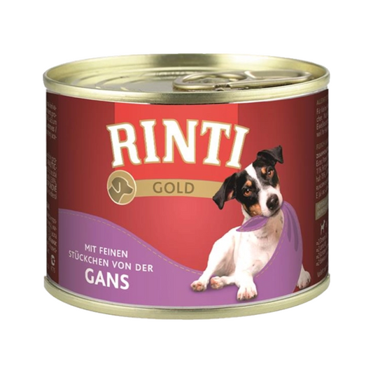 Rinti Dose Gold mit Gans