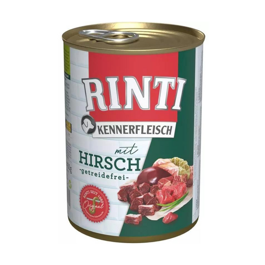 Rinti Dose Kennerfleisch Hirsch