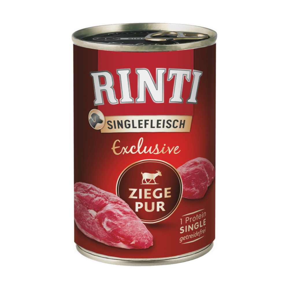 Rinti Singlefleisch Exclusive Ziege Pur