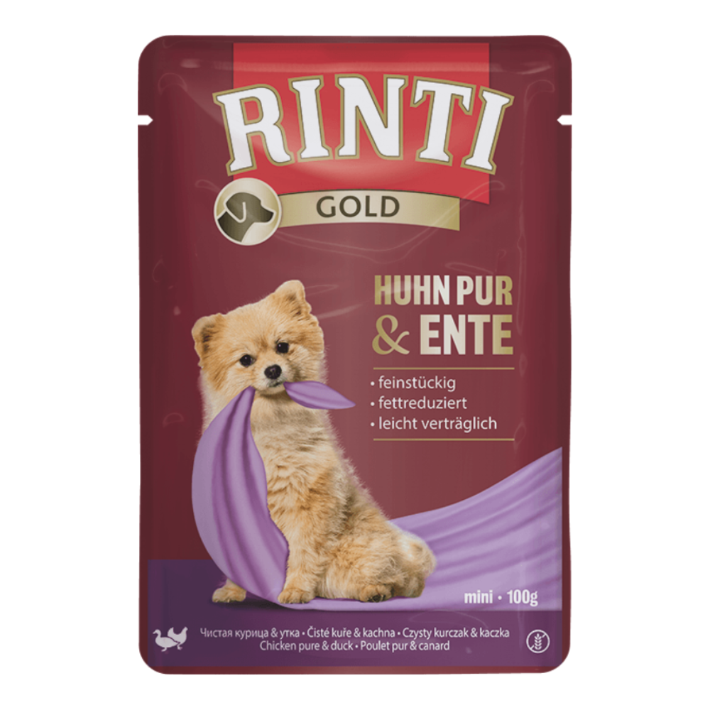 Rinti Gold Frischbeutel Huhn Pur + Ente