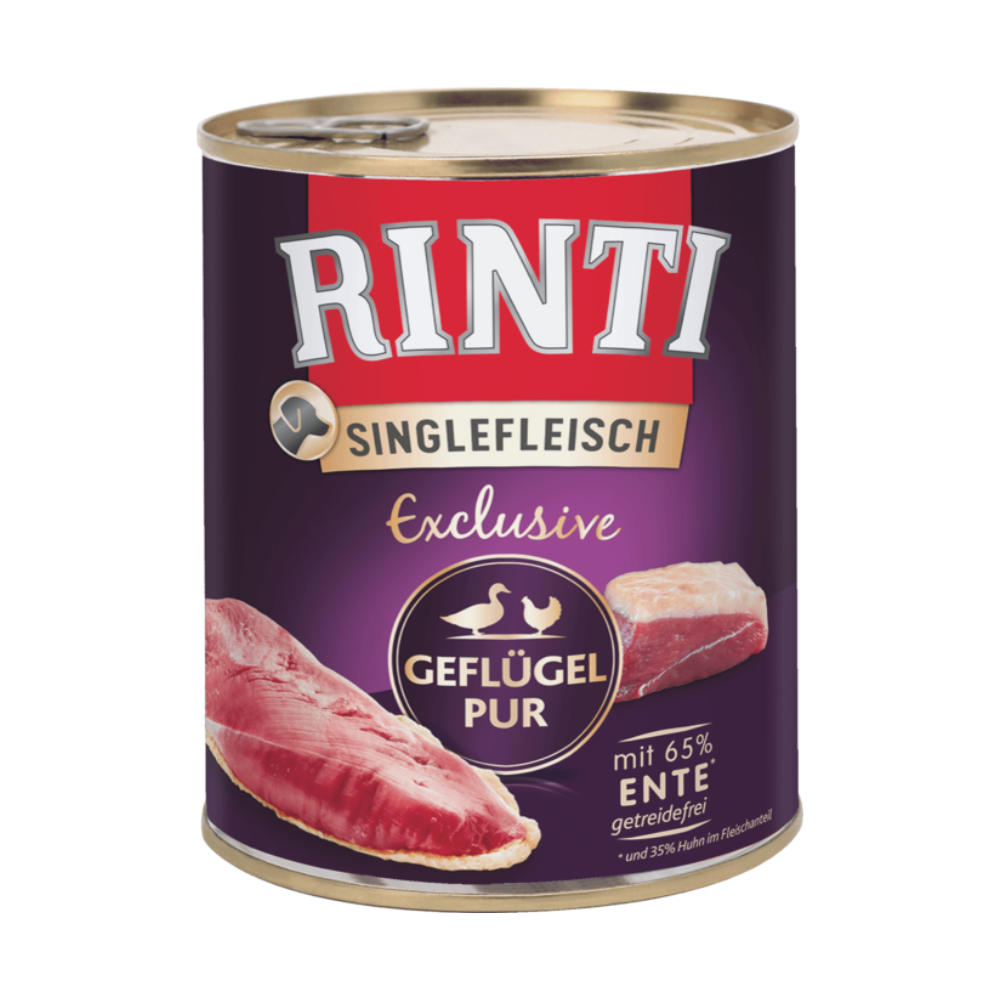 Rinti Enkelvlees Exclusief Gevogelte Puur