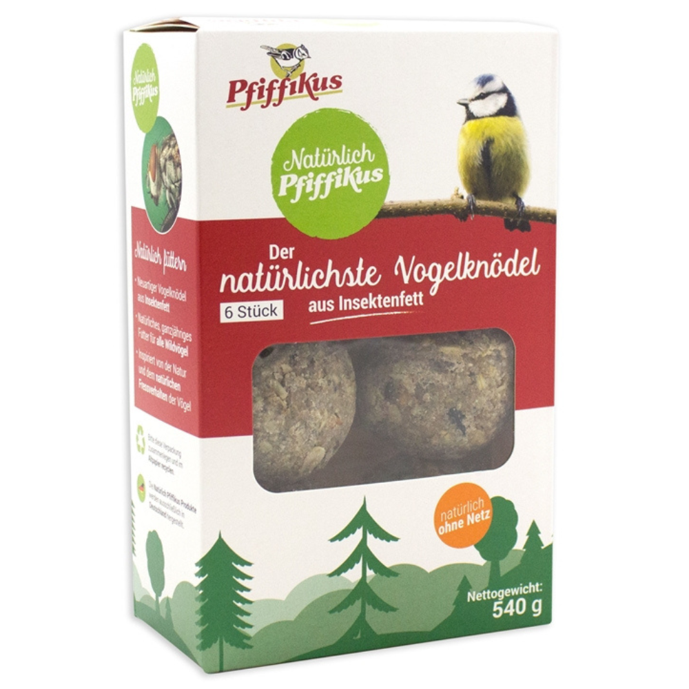 Natürlich Pfiffikus 6er Vogelknödel