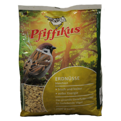 Pfiffikus Erdnüsse blanchiert